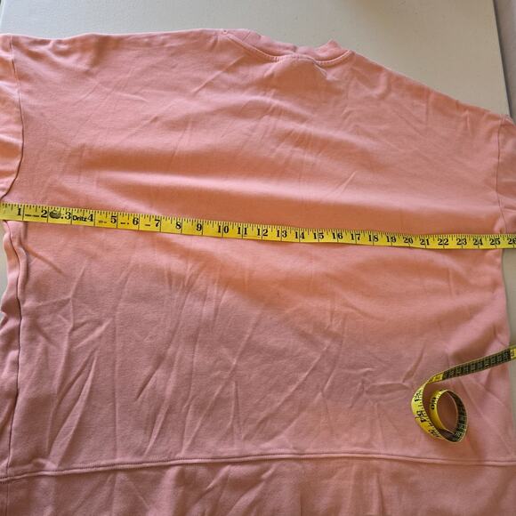 Ivy Park Embossed Logo Sweatshirt Women's L Pink Pullover - Picture 13 of 16